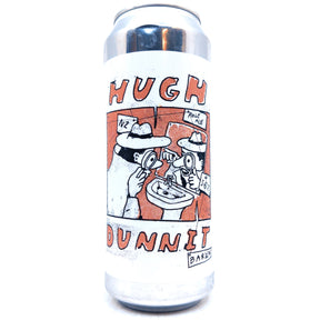 Baron Brewing Hugh Dunnit NZ Pale Ale 5.6% (500ml can)-Hop Burns & Black