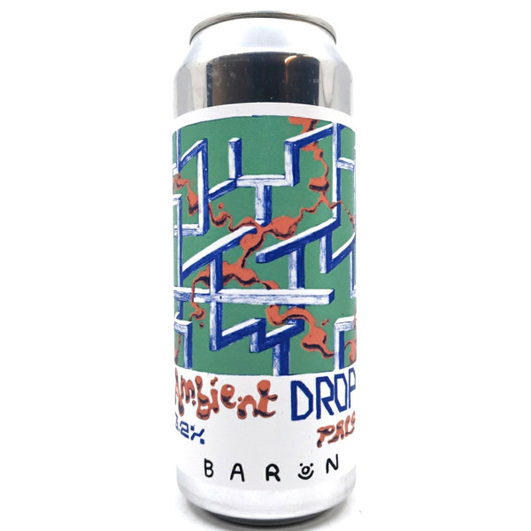 Baron Brewing Ambient Drop Pale Ale 3.2% (500ml can)-Hop Burns & Black