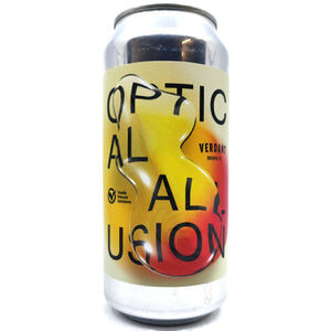 Verdant Optical Allusion Pale Ale 4.8% (440ml can)-Hop Burns & Black