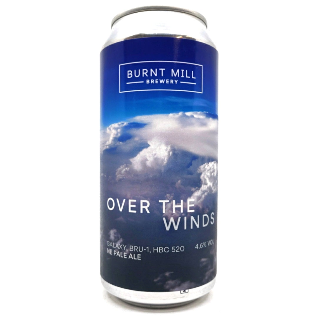 Burnt Mill Over The Winds New England Pale Ale 4.6% (440ml can)-Hop Burns & Black
