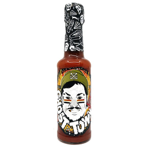 Tubby Tom's Ghost Town Hot Sauce (150g)-Hop Burns & Black