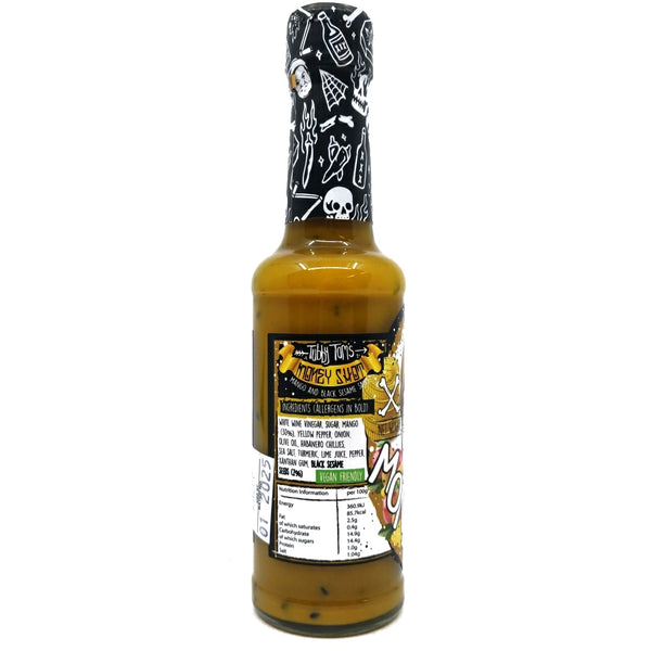 Tubby Tom's Money Shot Super Luxe Mango & Black Sesame Hot Sauce (150g)-Hop Burns & Black