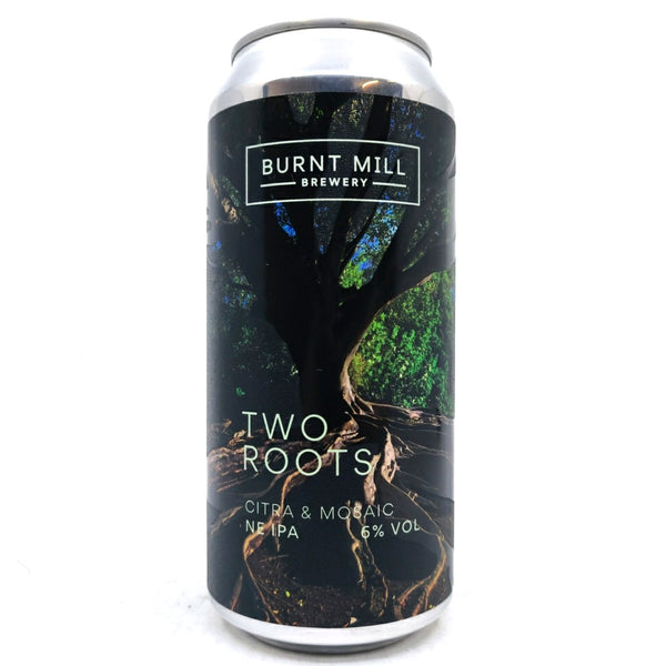 Burnt Mill Two Roots New England IPA 6% (440ml can)-Hop Burns & Black