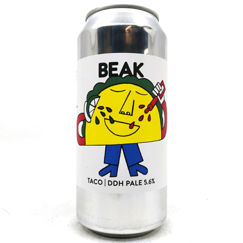 Beak Brewery Taco DDH Pale Ale 5.6% (440ml can)-Hop Burns & Black