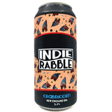 Indie Rabble Crabricorn New England IPA 5.5% (440ml can)-Hop Burns & Black