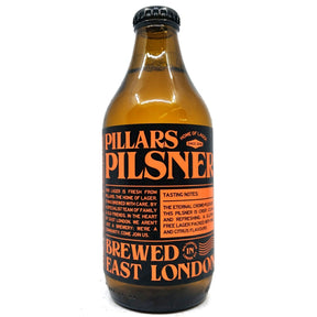 Pillars Pilsner 4% (330ml)-Hop Burns & Black