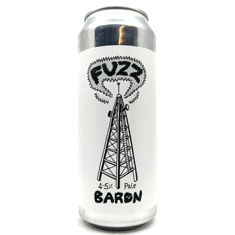 Baron Brewing Fuzz Pale Ale 4.5% (500ml can)-Hop Burns & Black