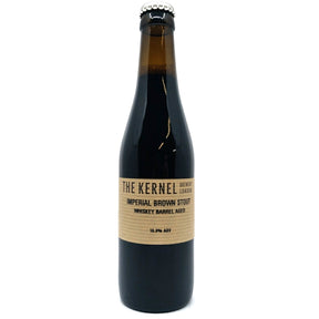 Kernel Whisky Barrel Aged Imperial Brown Stout 11.8% (330ml)-Hop Burns & Black