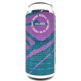 Villages Purple Shark New England IPA 6.2% (440ml can)-Hop Burns & Black