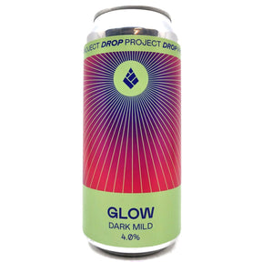 Drop Project Glow Dark Mild 4% (440ml can)-Hop Burns & Black