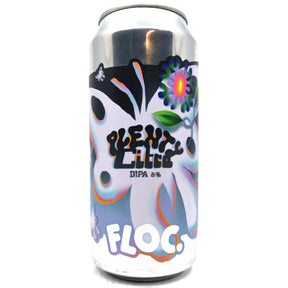 Floc Brewing Plenty Citra Double IPA 8% (440ml can)-Hop Burns & Black