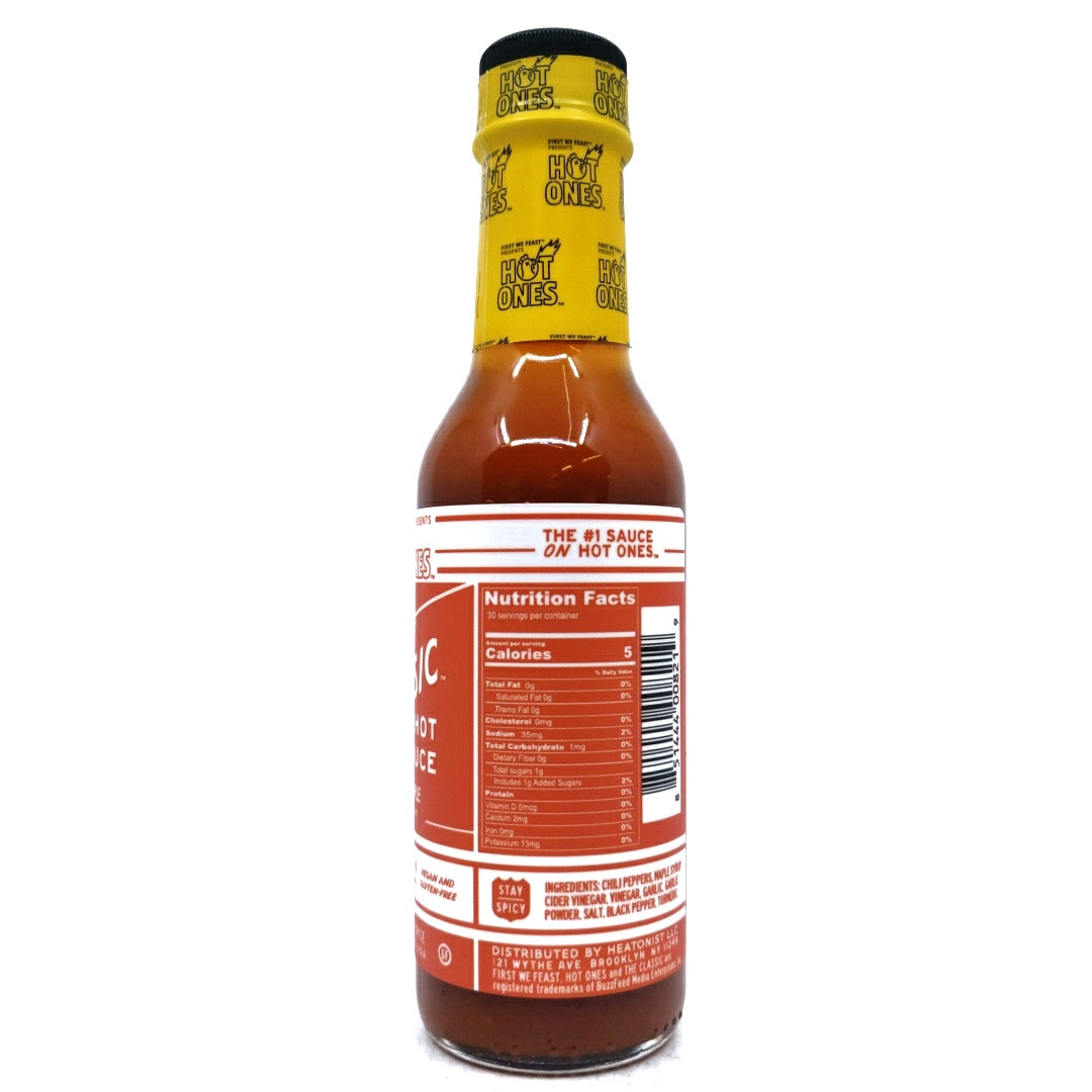 Hot Ones The Classic Chili Maple Edition Hot Sauce (148ml)-Hop Burns & Black