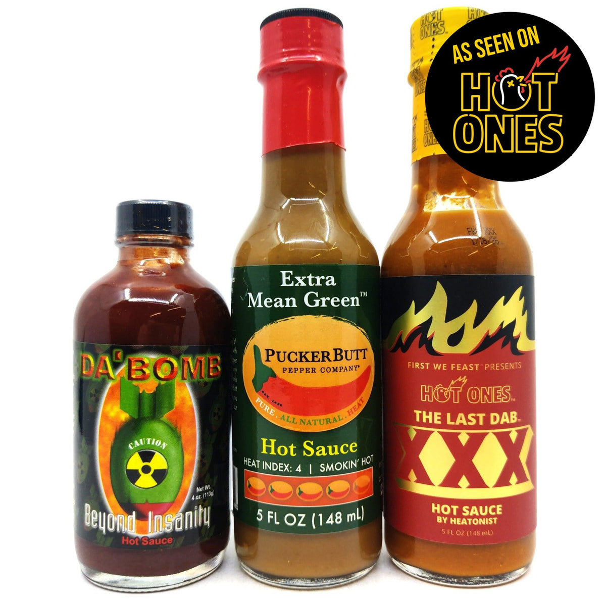 Hot Ones Superhot Super Stars Pack (3 sauces) Hop Burns & Black