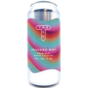 Track Reasons Why Pale Ale 5% (440ml can)-Hop Burns & Black