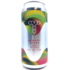 Track Memory Games Double IPA 8% (440ml can)-Hop Burns & Black