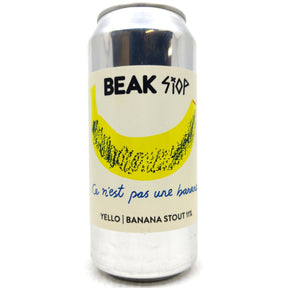 Beak Brewery Yello Banoffee Pie Imperial Stout 11% (440ml can)-Hop Burns & Black