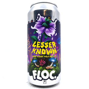 Floc Brewing Lesser Known West Coast Pale Ale 5.5% (440ml can)-Hop Burns & Black