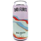 Two Flints Big Keith Double IPA 8% (440ml can)-Hop Burns & Black