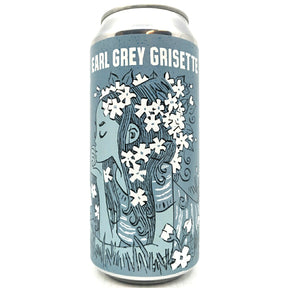 Burning Sky Earl Grey Grisette 3.4% (440ml can)-Hop Burns & Black