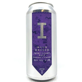 Track Moon Marked Pale Ale 4.9% (440ml can)-Hop Burns & Black