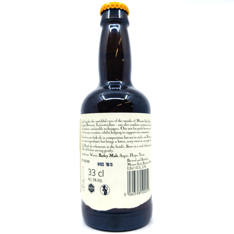 Mount St. Bernard Tynt Meadow Trappist Blond 5% (330ml)-Hop Burns & Black