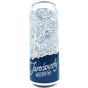 Jarosovsky Pivovar 12 Matus Pilsner 5.1% (500ml can)-Hop Burns & Black