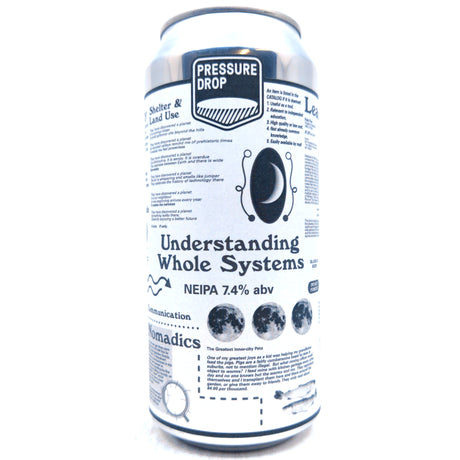 Pressure Drop Understanding Whole Systems DDH NEIPA 7.4% (440ml can)-Hop Burns & Black