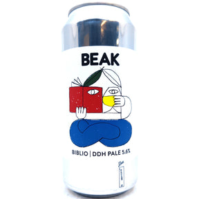 Beak Brewery x Track x Verdant Biblio Pale Ale 5.6% (440ml can)-Hop Burns & Black