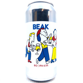 Beak Brewery Bo IPA 6.5% (440ml can)-Hop Burns & Black