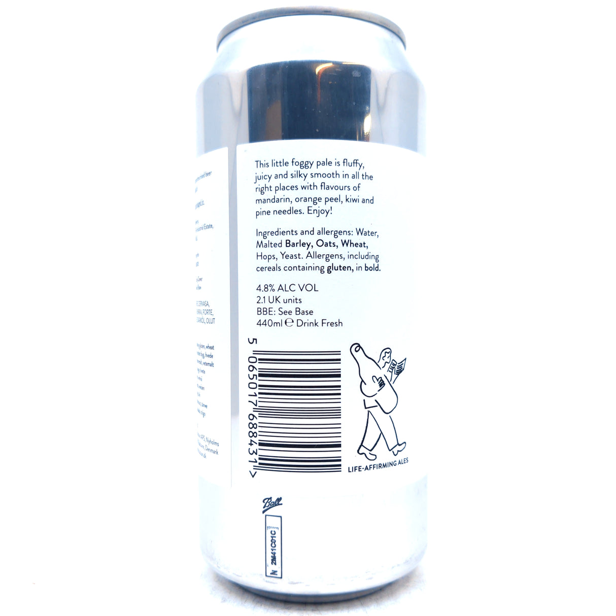 Beak Brewery Stilo Pale Ale 4.8% (440ml can)-Hop Burns & Black