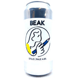 Beak Brewery Stilo Pale Ale 4.8% (440ml can)-Hop Burns & Black