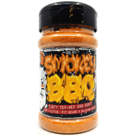 Tubby Tom's Smokey BBQ Tasty Tex Mex BBQ Dust (200g)-Hop Burns & Black