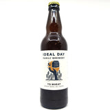 Ideal Day YQ Wheat Beer 5% (500ml)-Hop Burns & Black