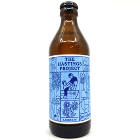 The Hastings Project Lager 5.1% (330ml)-Hop Burns & Black