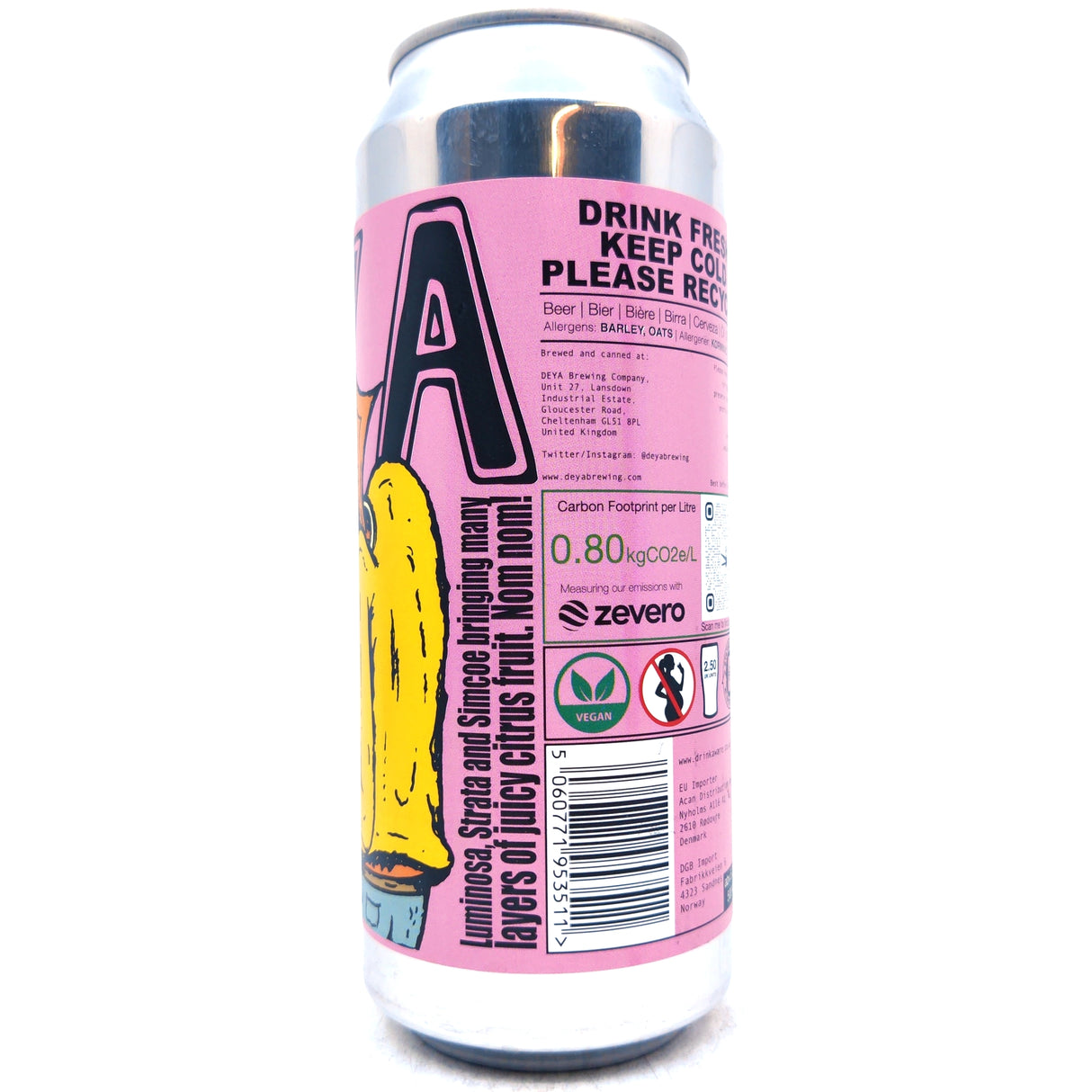 DEYA No Self Noms Pale Ale 5% (500ml can-Hop Burns & Black