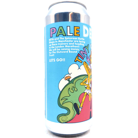 DEYA Tiny Shorts Pale Ale 3.4% (500ml can)-Hop Burns & Black