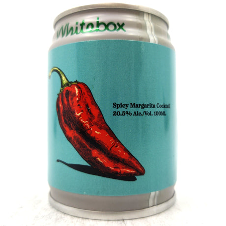 Whitebox Spicy Margarita 20.5% (100ml can)-Hop Burns & Black