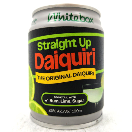 Whitebox Straight Up Daiquiri 26% (100ml can)-Hop Burns & Black