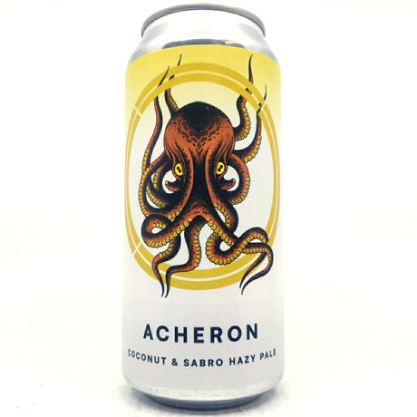 Otherworld Acheron Coconut & Sabro Hazy Pale 4.2% (440ml can)-Hop Burns & Black
