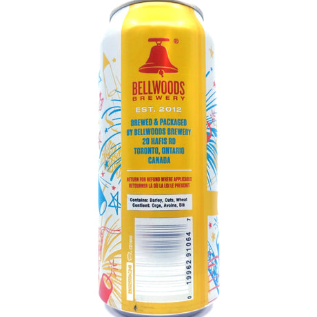 Bellwoods Roman Candle IPA 6.8% (473ml can)-Hop Burns & Black