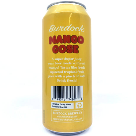 Burdock Mango Gose 4% (473ml can)