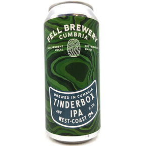 Fell Brewery Tinderbox West Coast IPA 6.3% (440ml can)-Hop Burns & Black