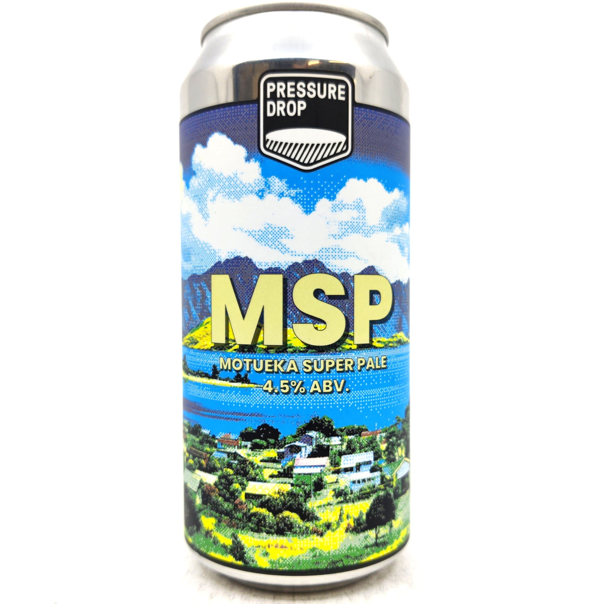 Pressure Drop MSP Motueka Super Pale 4.5% (440ml can)-Hop Burns & Black