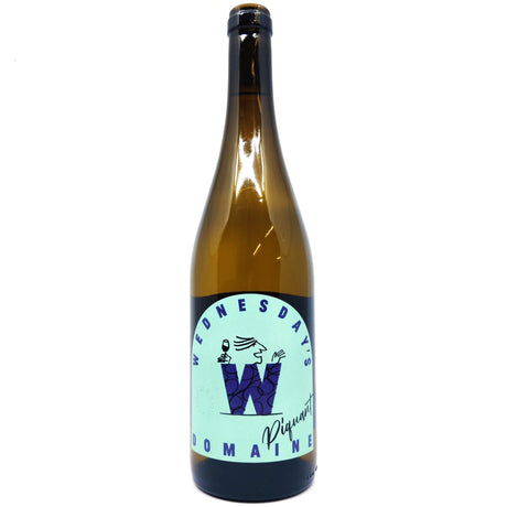 Wednesday's Domaine Piquant Alcohol-free White Wine 0.04% (750ml)-Hop Burns & Black