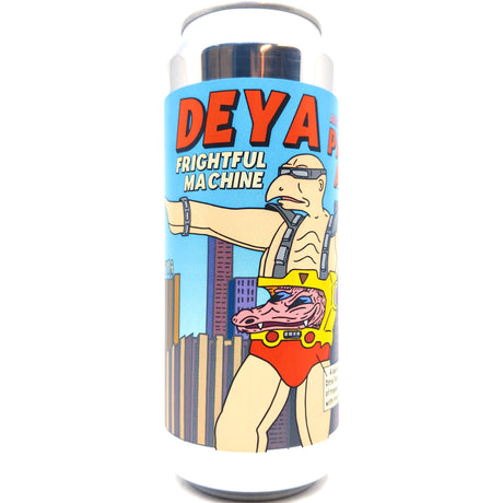 DEYA Frightful Machine Pale Ale 4.5% (500ml can)-Hop Burns & Black