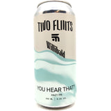 Two Flints x Fast Fashion x Willibald You Hear That? Hazy IPA 6.5% (440ml can)-Hop Burns & Black