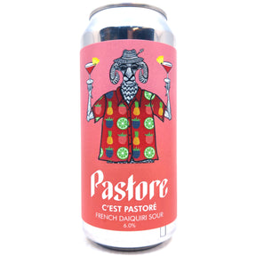 Pastore C'est Pastore French Daiquiri Sour 6% (440ml can)-Hop Burns & Black