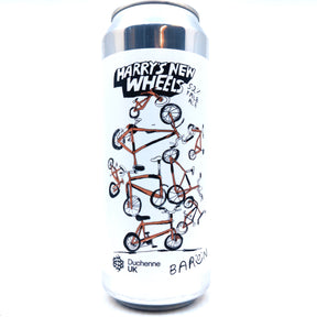 Baron Brewing Harry's New Wheels Pale Ale 5.2% (500ml can)-Hop Burns & Black
