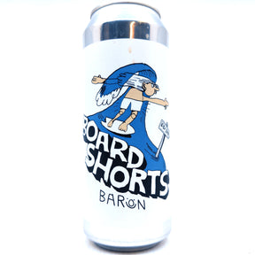 Baron Brewing x Craft Beer Channel Board Shorts IPA 6.5% (500ml can)-Hop Burns & Black