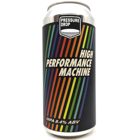 Pressure Drop High Performance Machine Double IPA 8.4% (440ml can)-Hop Burns & Black